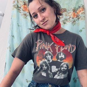 Junkfood Pink Floyd Vintage-Inspired Tee